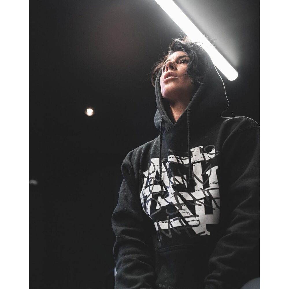 Flag Nor Fail NWT No One Unisex Pullover Hoodie in Black Size Small